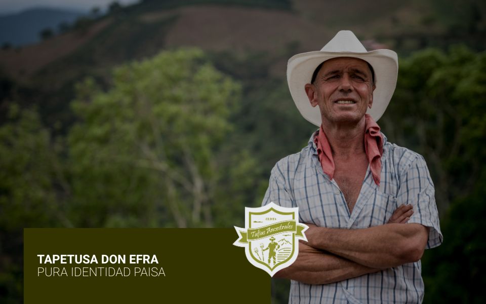 Tapetusa Don Efra pura identidad paisa
