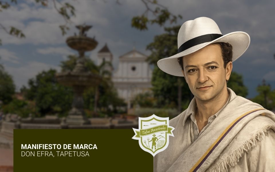 Manifesto de marca Tapetusa Don Efra