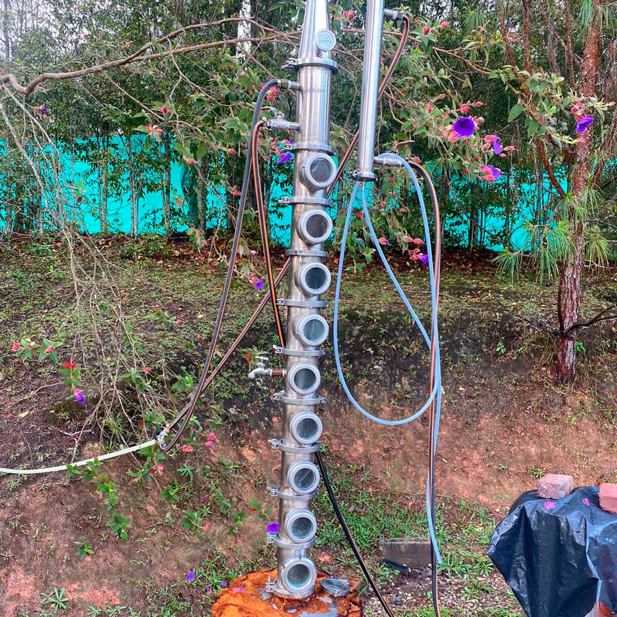 Destilería de torre